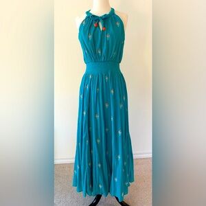 Women’s Anthropologie Floreat Embroidered Maxi Dress, Sz. 4
